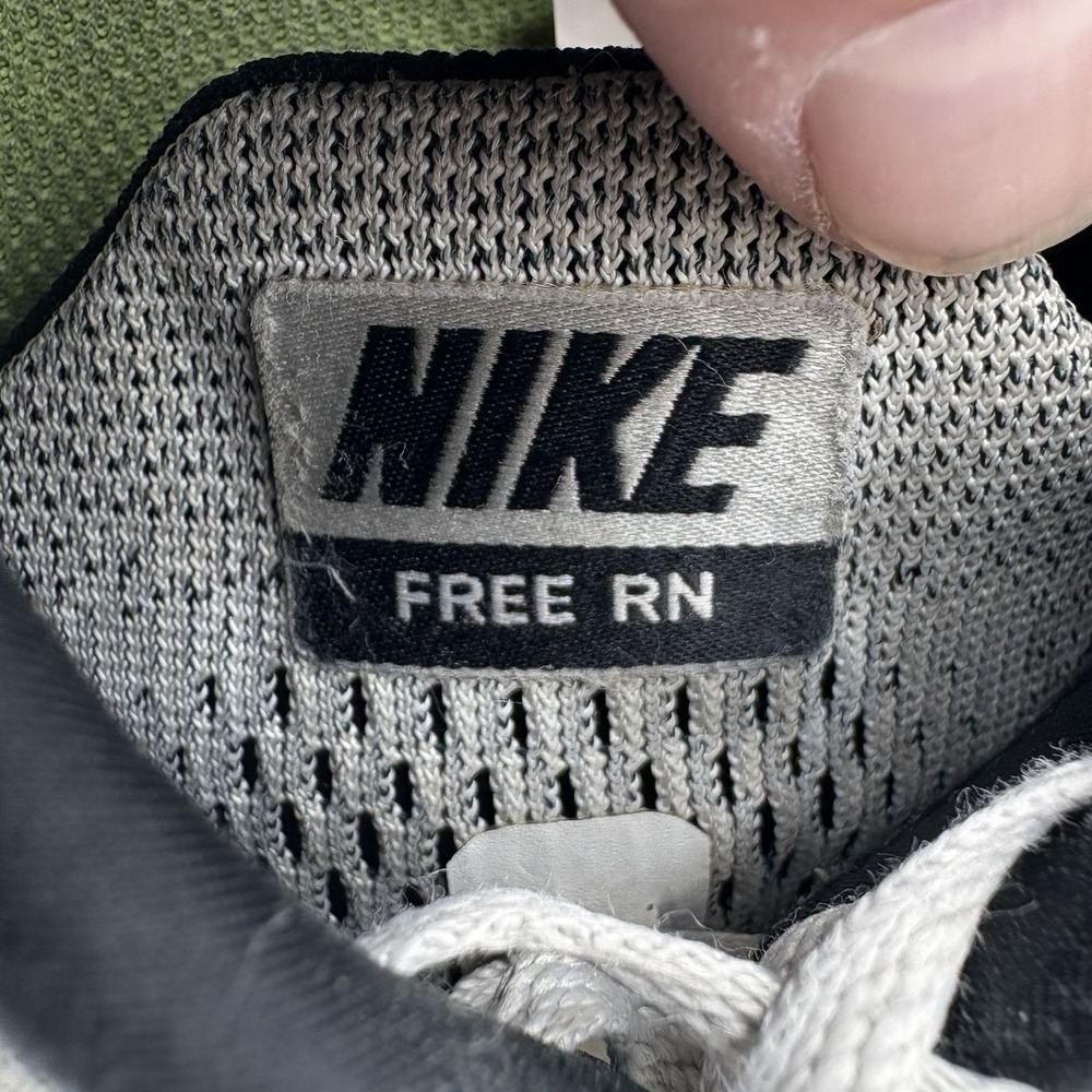 Nike Shoes Mens Size 8 Free RN Knit Mesh Grey Sneakers Run Walk Gym 831508-101 - Picture 2 of 11